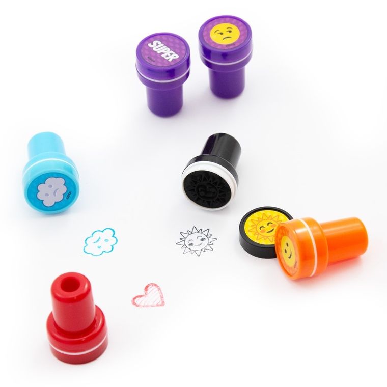 Kidea, stempelki motywacyjne, 9 szt.