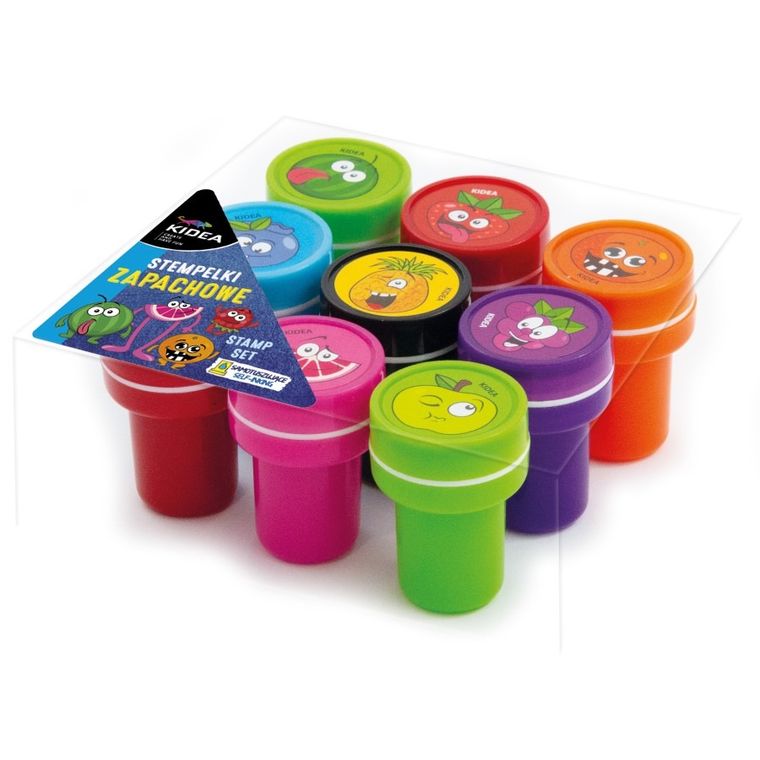 Kidea, stempelki zapachowe samotuszujące, 9 szt.