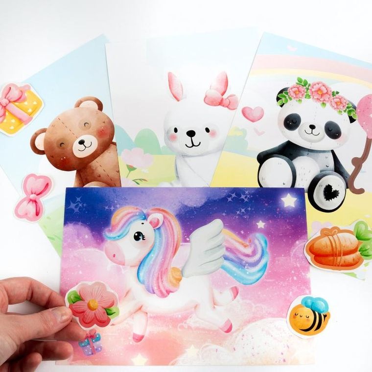 Kidea, Stwórz własnego pluszaka, zestaw kreatywny