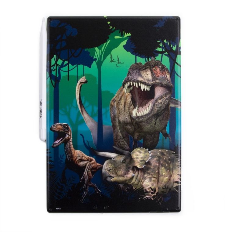 Kidea, tablet do rysowania, LCD 10", dinozaury