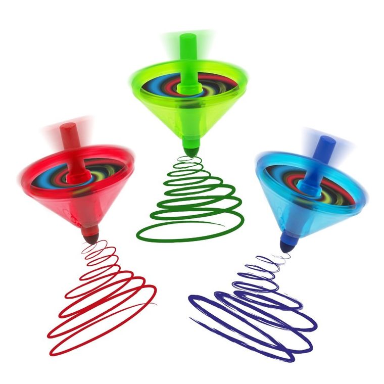 Kidea, wirujące markery, 3 kolory