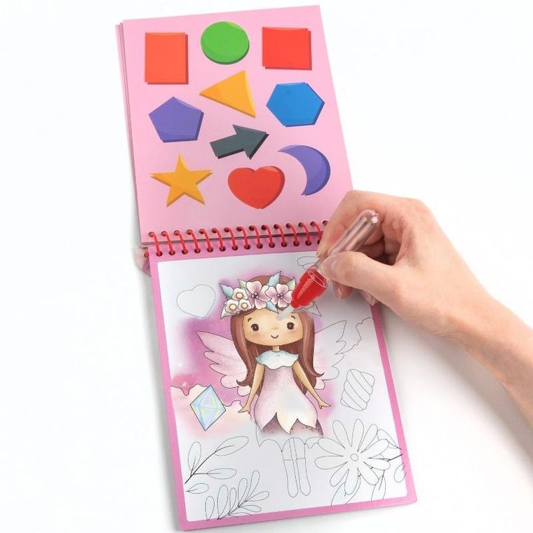 Kidea, wodna kolorowanka z pisakiem, magic