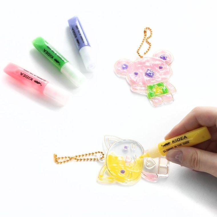 Kidea, Zawieszki świecące w ciemności, Misie, zestaw kreatywny