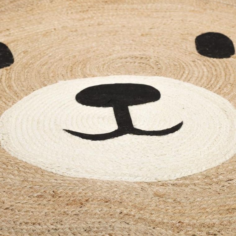 Kids Collection, Nimi, dywanik do pokoju dziecięcego, miś z uszkami, 117 cm