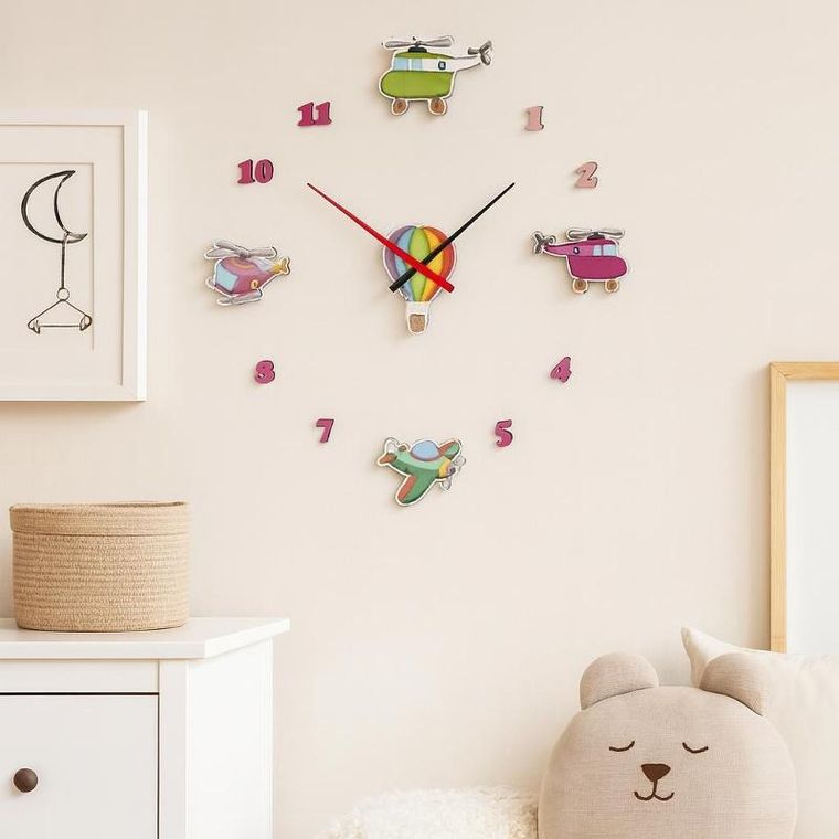 Kids Collection, zegar Diy do pokoju dziecka, Vib
