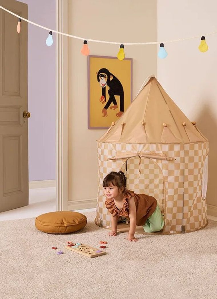 Kid's Concept, namiot do zabawy, yellow