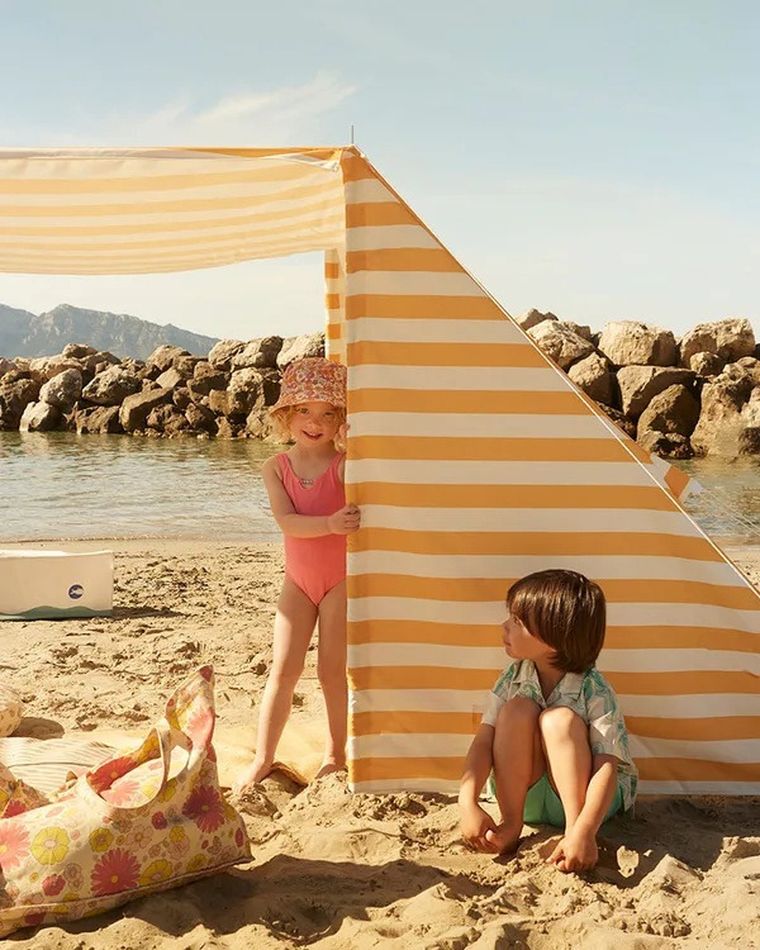 Kid's Concept, namiot plażowy, yellow
