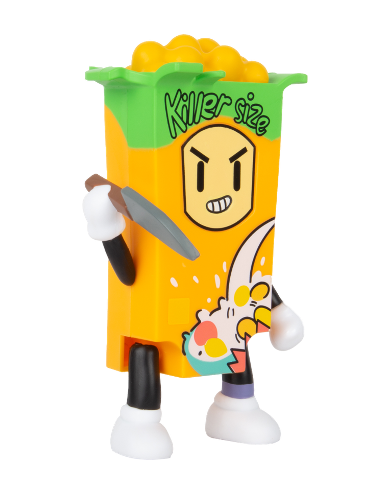 Kids World, Stumble Guys, Banana Guy i Cerial Killer, figurki, 2 szt.