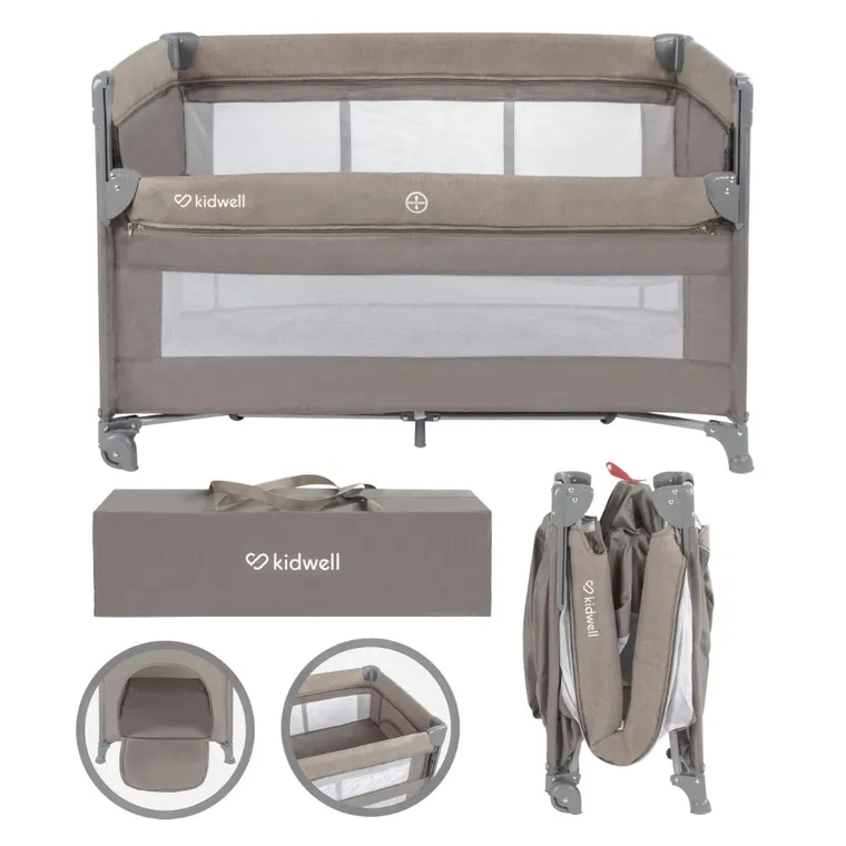 Kidwell, Blissy Lift, łóżeczko turystyczne, Beige