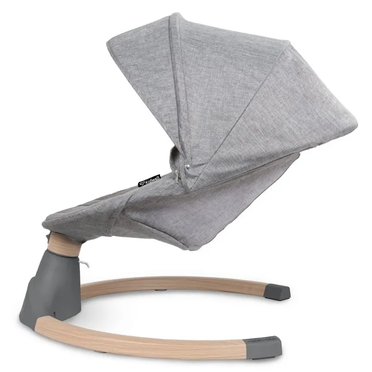 Kidwell, Luxi, bujaczek leżaczek 2w1, elektryczny, dark melange, wooden