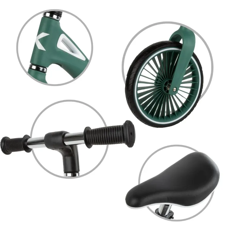 Kidwell, Nix, rowerek biegowy, zielony