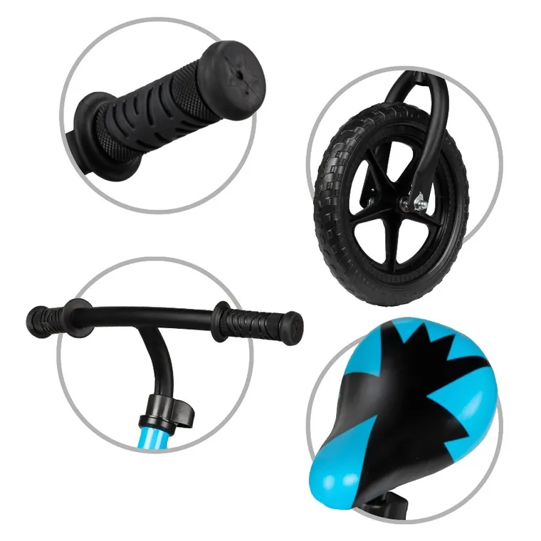 Kidwell, Rebel, rowerek biegowy, niebieski