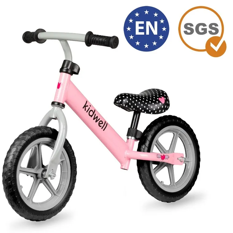 Kidwell, Rebel, rowerek biegowy, różowy