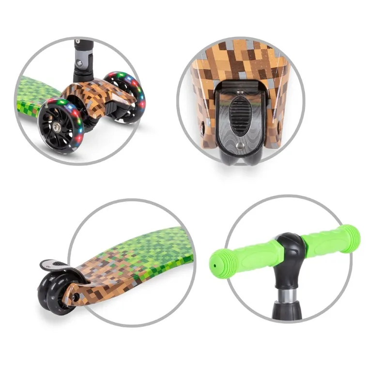 Kidwell, Vento, hulajnoga 3-kołowa, balansowa, game