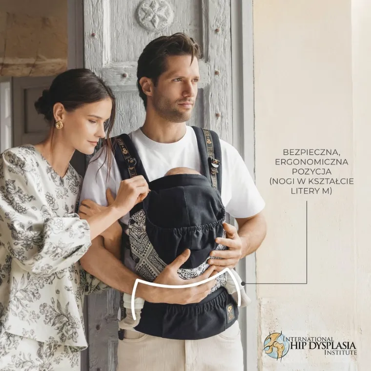 Kinderkraft, Bizuu, Huggy, nosidełko ergonomiczne, Dune Whisper