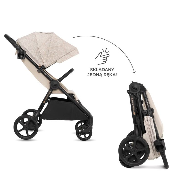 Kinderkraft, Bizuu, Mitzy, wózek spacerowy, Dune Whisper