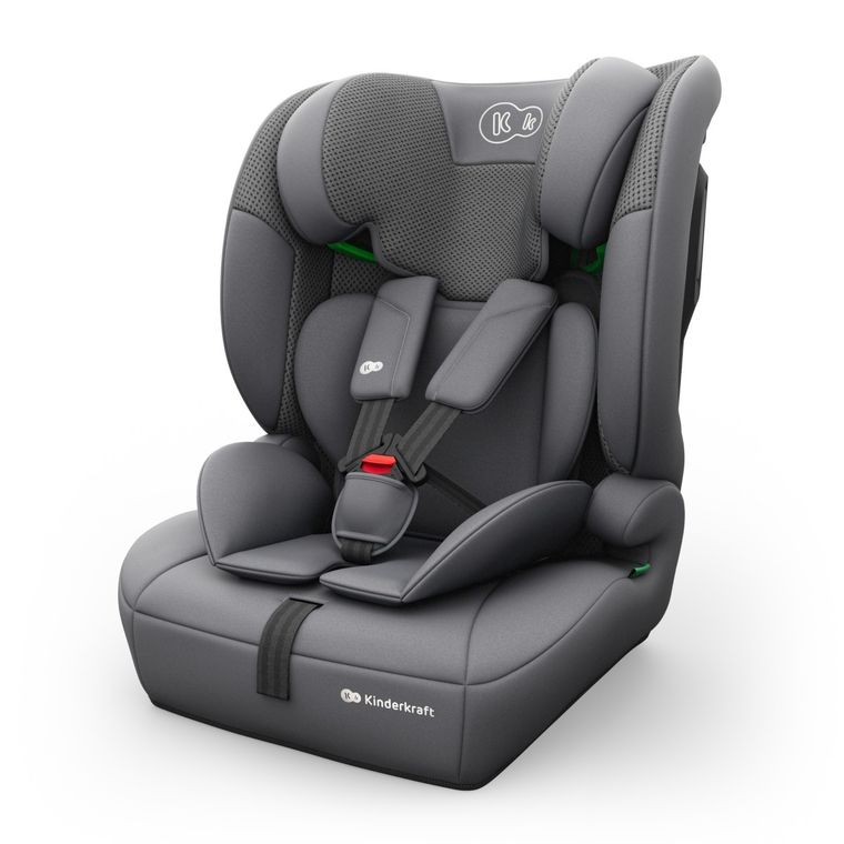 Kinderkraft, Comfort Up 2 Plus, i-Size, fotelik samochodowy, grey, 100-150 cm