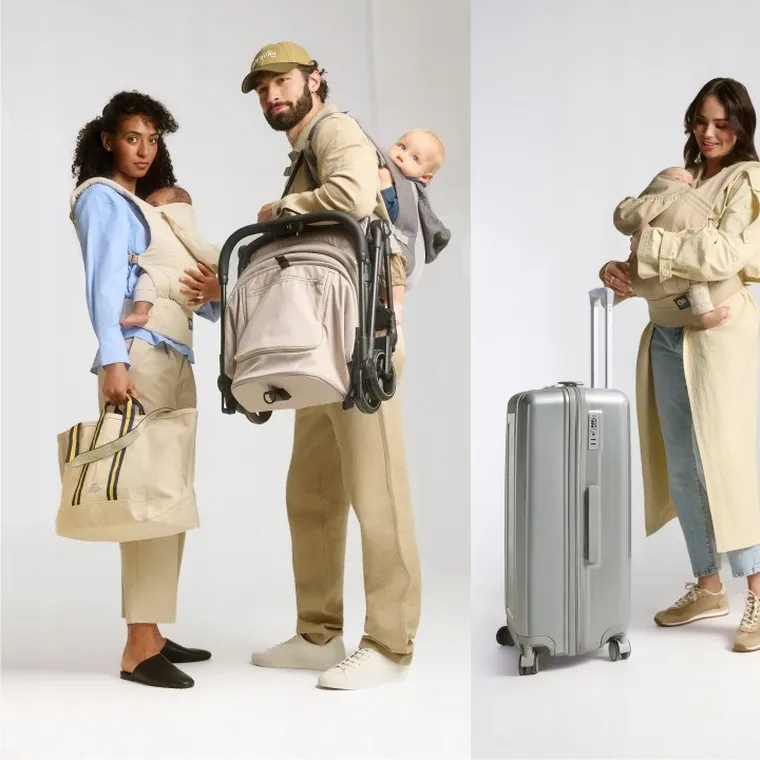 Kinderkraft, Elara, nosidełko, beige