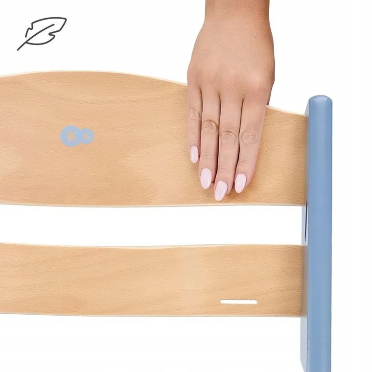 Kinderkraft, Enock, krzesełko do karmienia z poduszką, nordic breeze