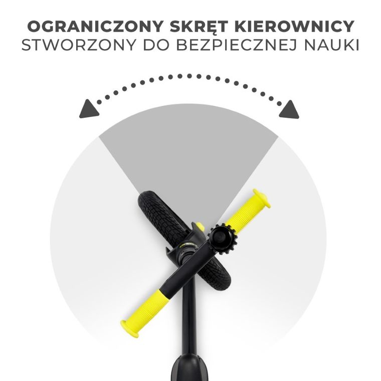 Kinderkraft, Goswift, rowerek biegowy, Yellow