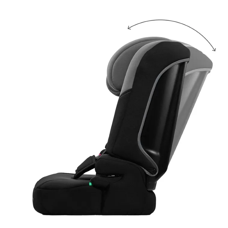 Kinderkraft, I-Comfy, fotelik samochodowy, i-Size, Dark Grey, 76-150 cm