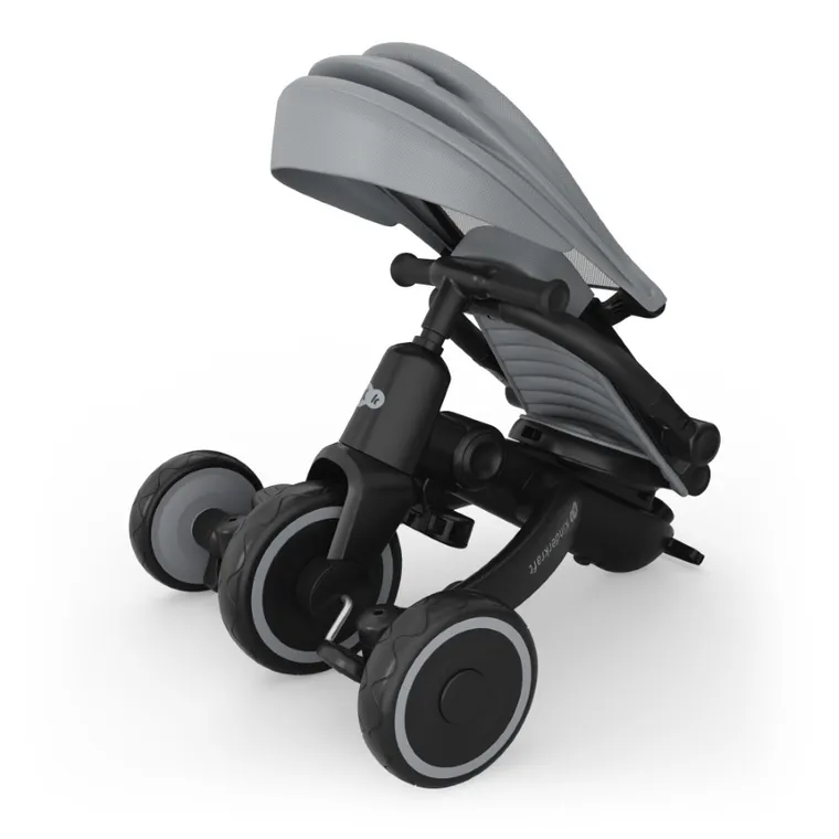 Kinderkraft, Jazz 3, rowerek trójkołowy 6w1, Grey