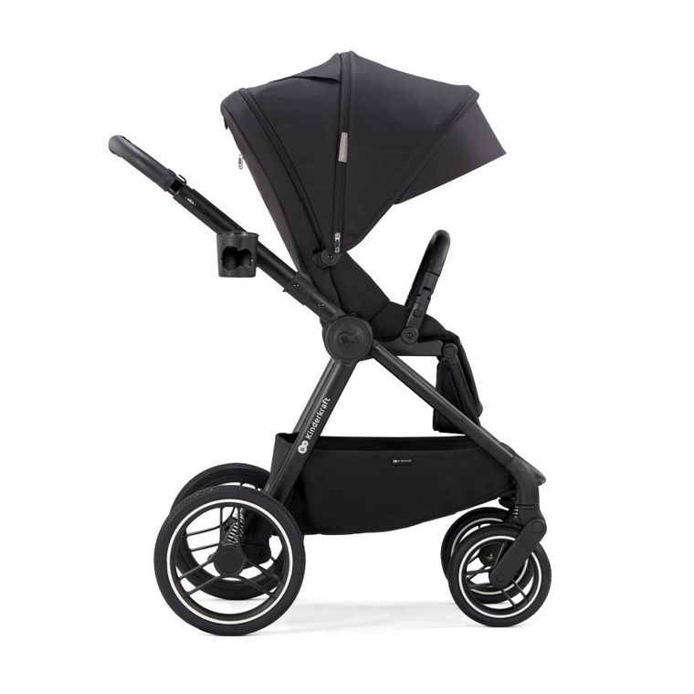 Kinderkraft, Nea, wózek wielofunkcyjny, 2w1, Midnight Black
