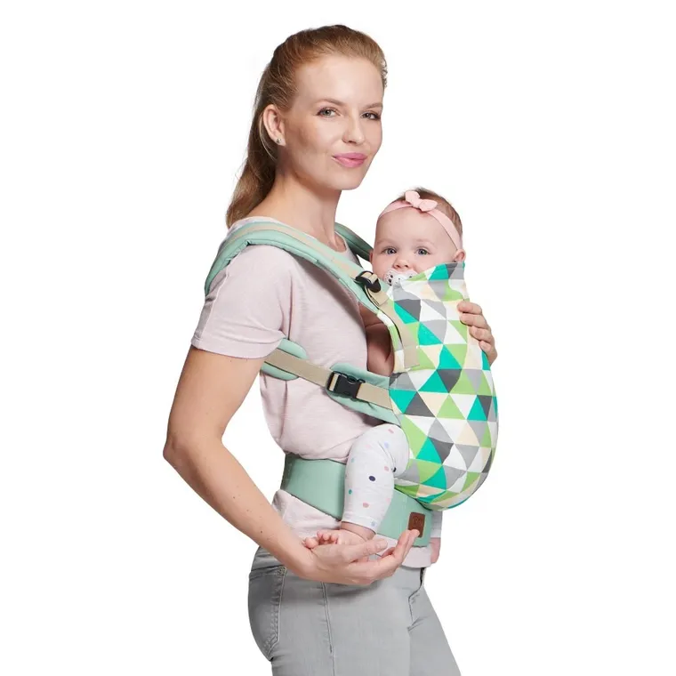 Kinderkraft, Nino, nosidełko ergonomiczne, 3m+ 20 kg, miętowy