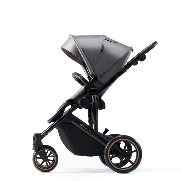 Kinderkraft, Prime 2, wózek wielofunkcyjny, 3w1, Shadow Grey