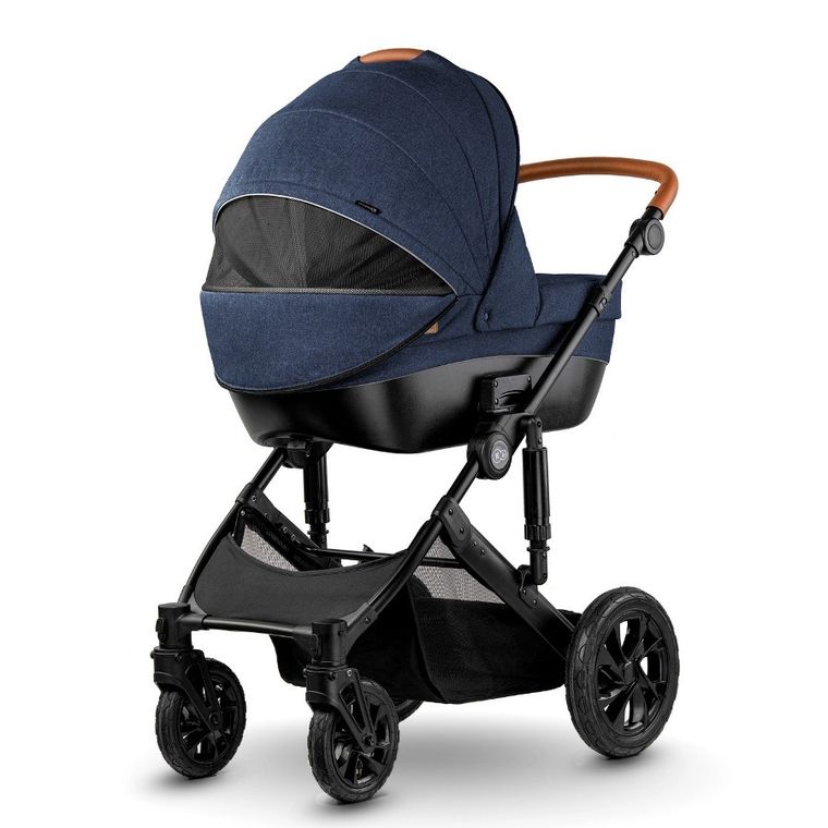 Kinderkraft, Prime, wózek wielofunkcyjny 3w1, Deep Navy