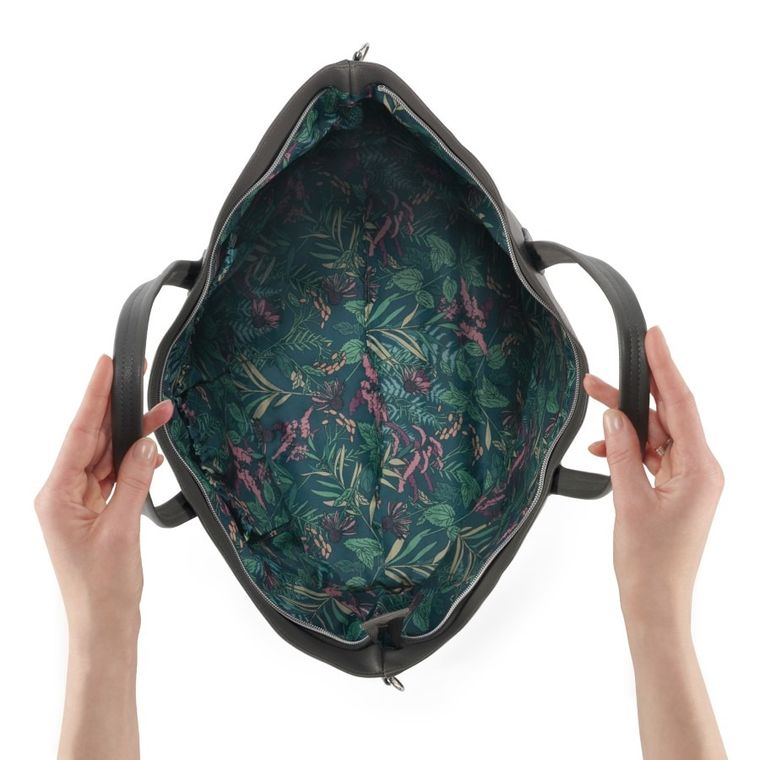 Kinderkraft, Treasure Bag, torba do wózka, Dark Grey