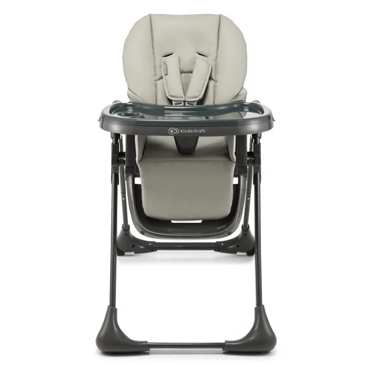Kinderkraft, Tummie, krzesełko do karmienia, Grey