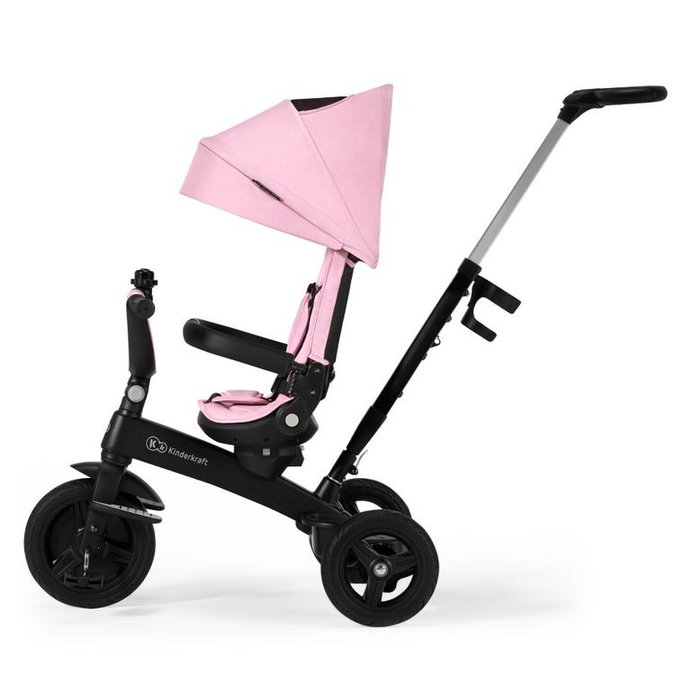 Kinderkraft, Twipper, rowerek trójkołowy, Pink
