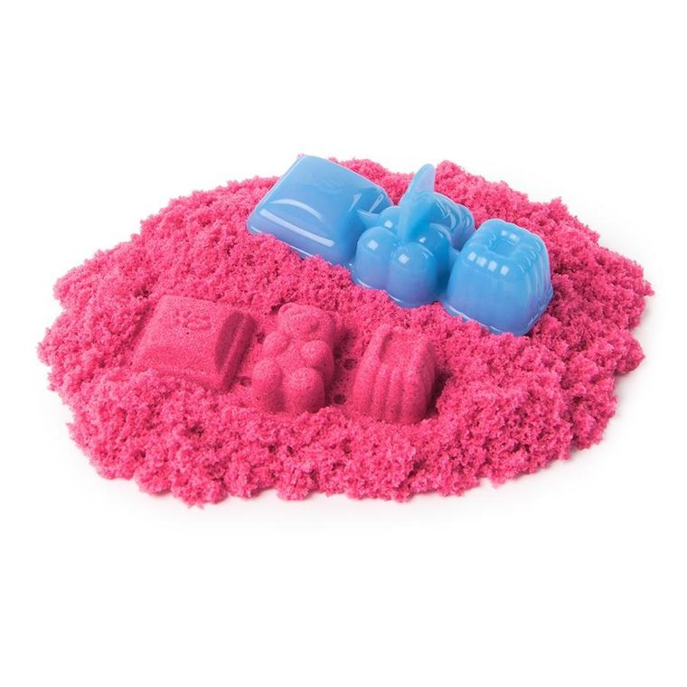 Kinetic Sand, Cukierki, saszetka z piaskiem kinetycznym i foremką