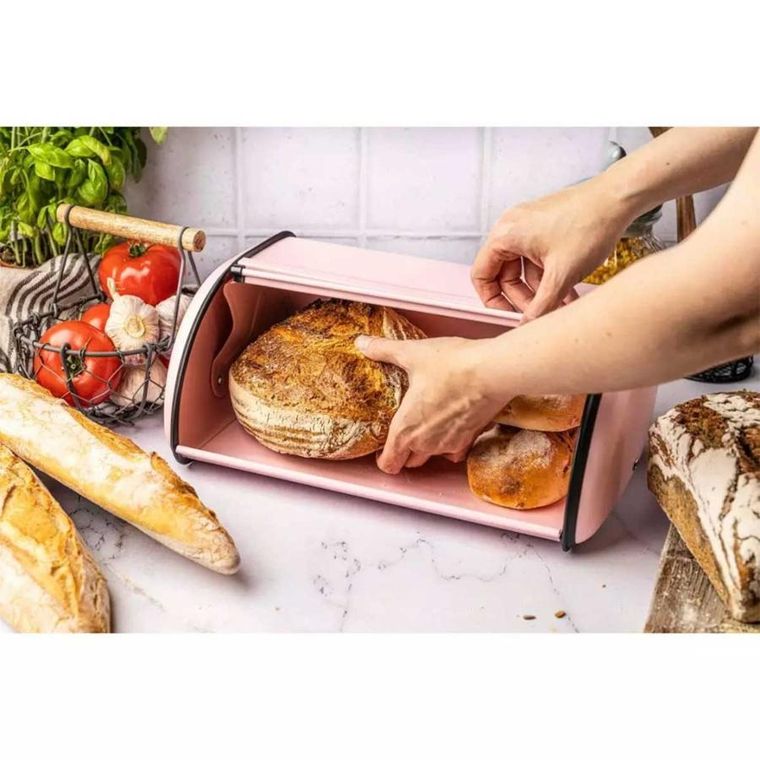 Kinghoff, chlebak stalowy, różowy