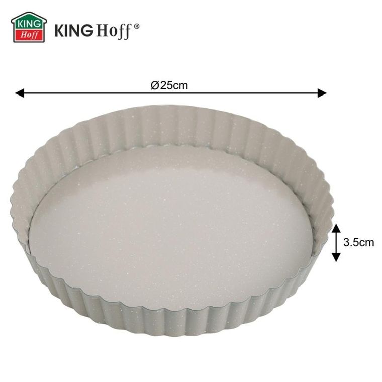 Kinghoff, forma do tarty z wyjmowanym dnem, 25 cm, kh-1969