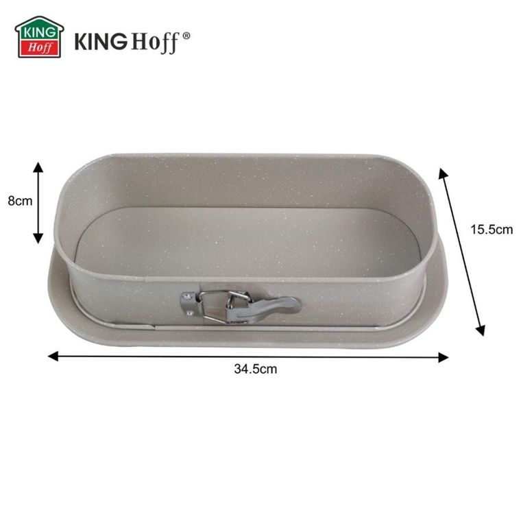 Kinghoff, forma, keksówka do chleba, rozpinana, 34,5-15,5 cm, kh-1976