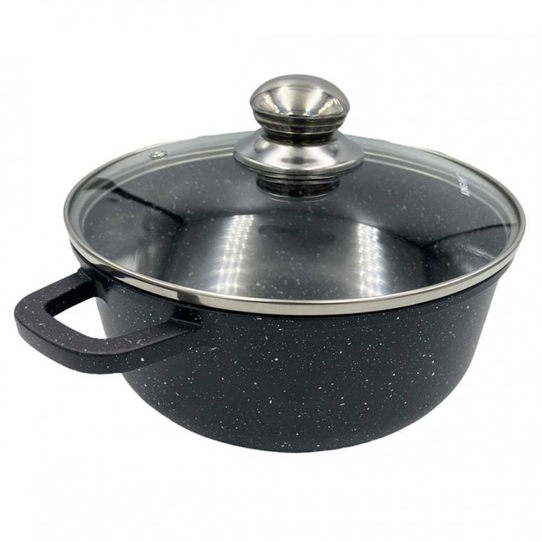 Kinghoff, garnek marmurowy, 26 cm, 5,6l