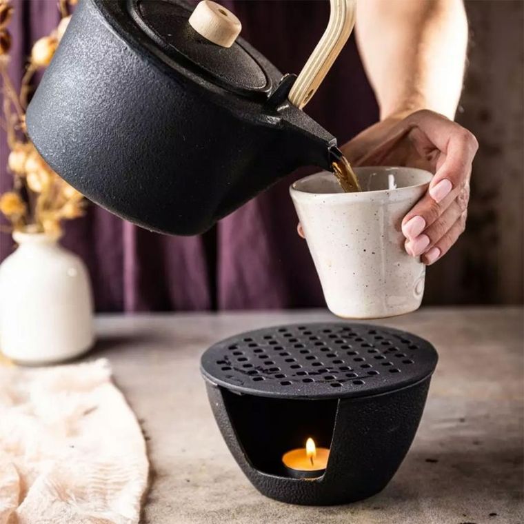 Kinghoff, podgrzewacz żeliwny do zaparzaczy