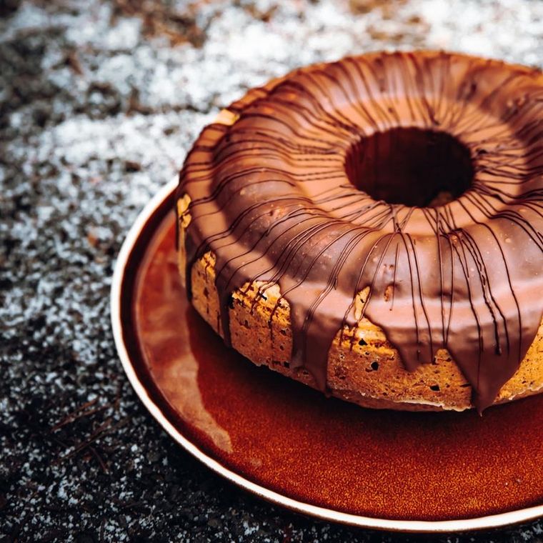 Kinghoff, tortownica z wkładem do babki, 2 cm, KH-1780