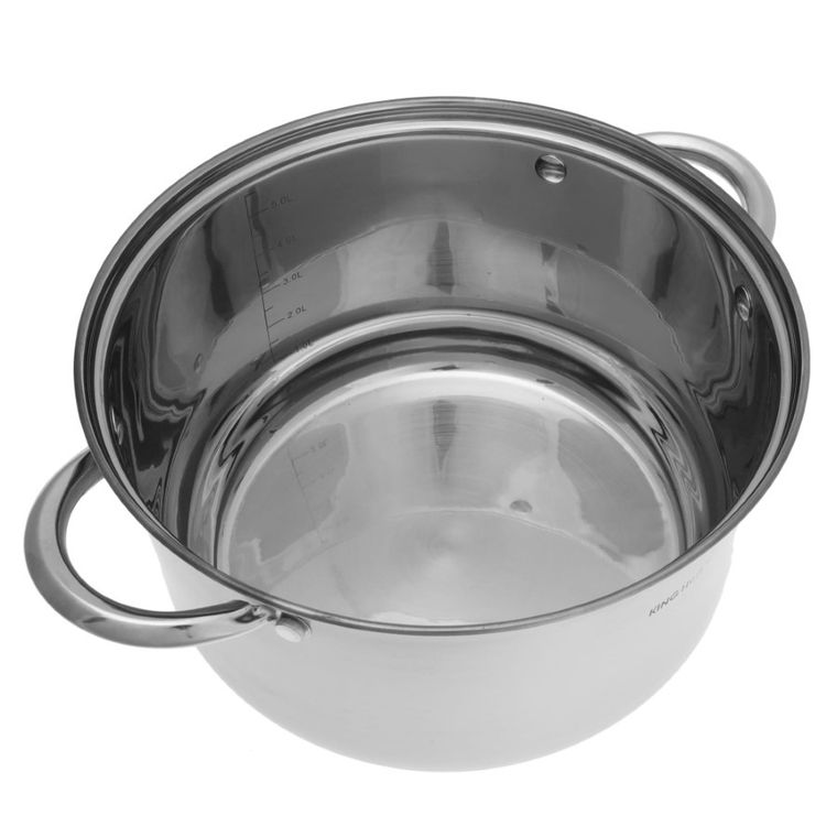 Kinghoff, zestaw garnków stalowych, 6 elementów, KH-4447