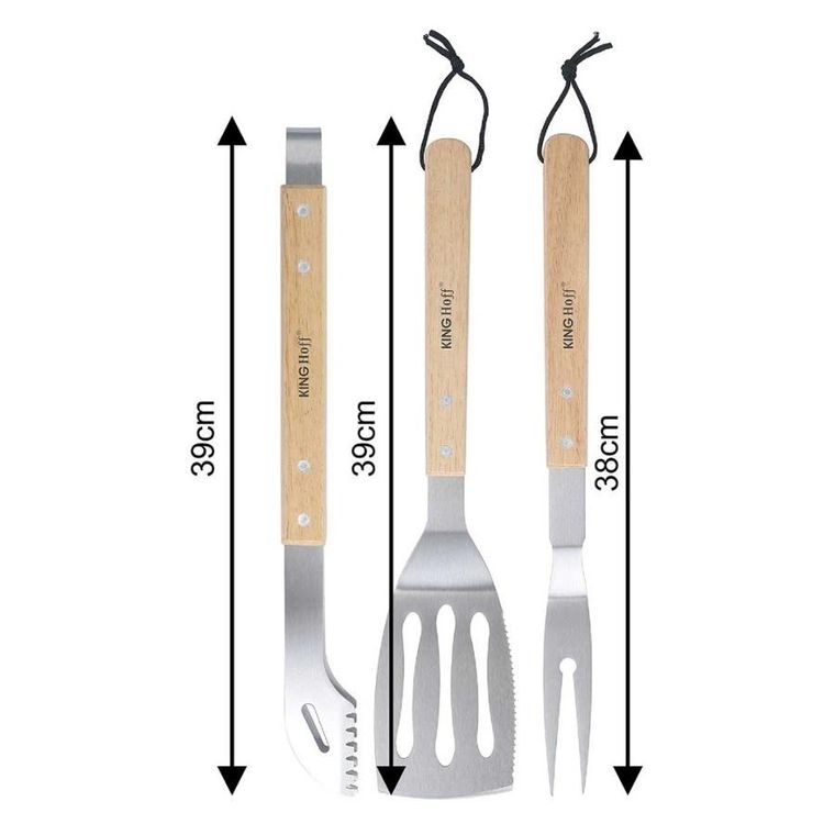 Kinghoff, zestaw przyborów do grilla, KH-1918