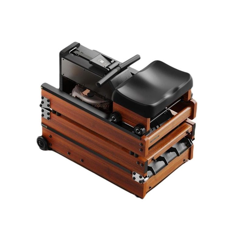 Kingsmith, Rowing Machine WR1, wioślarz wodny, brązowy, Bluetooth