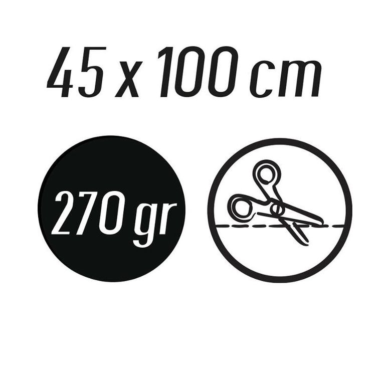 Kinvara, mata do szuflad, silver, 270 g