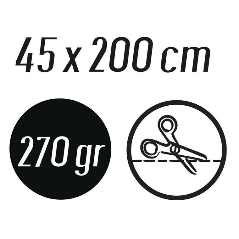 Kinvara, mata do szuflad, silver, 270 g