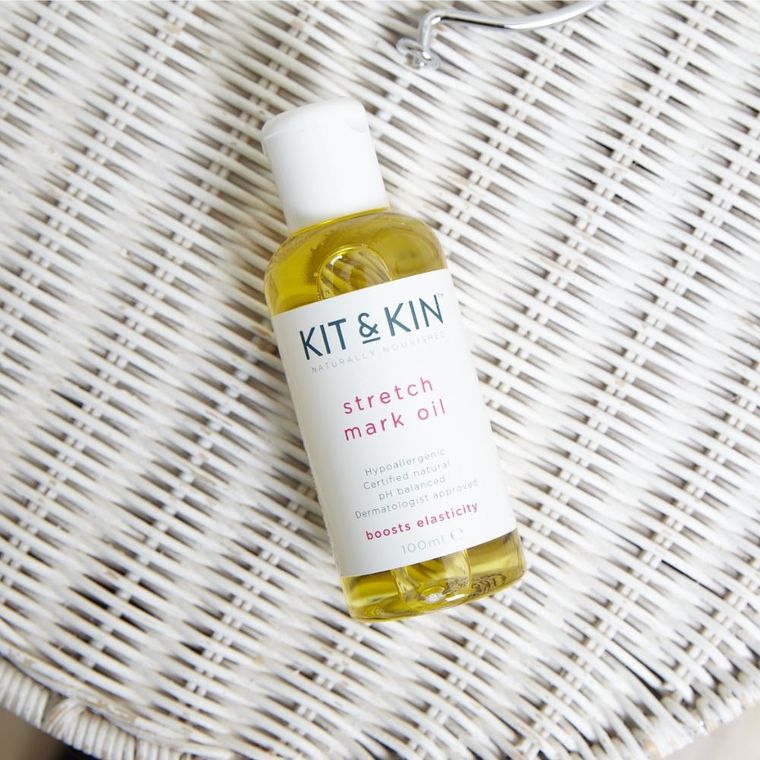 Kit and Kin, organiczny olejek przeciw rozstępom dla mamy, 100 ml