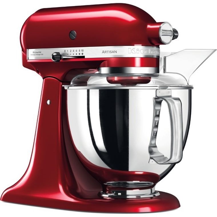 KitchenAid, Artisan, robot kuchenny, czerwony, 5KSM175PSECA