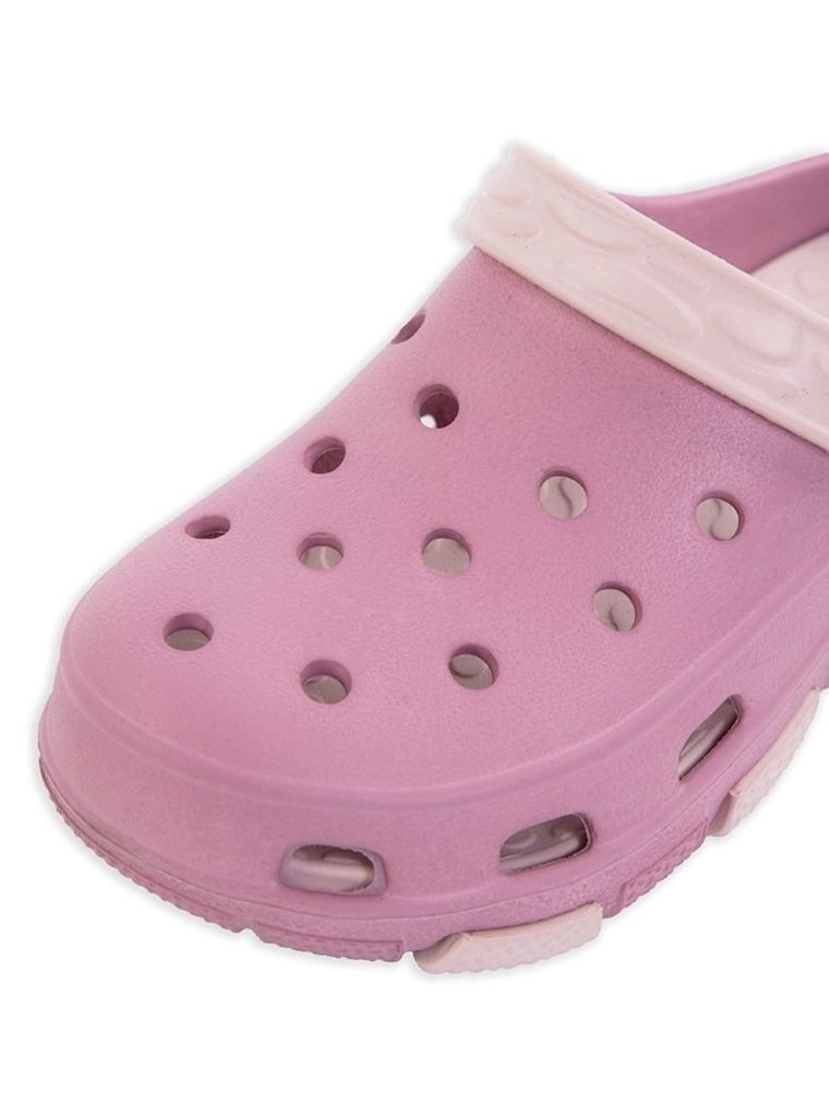 Klapki dziewczęce, różowe, Realpaks Fogo