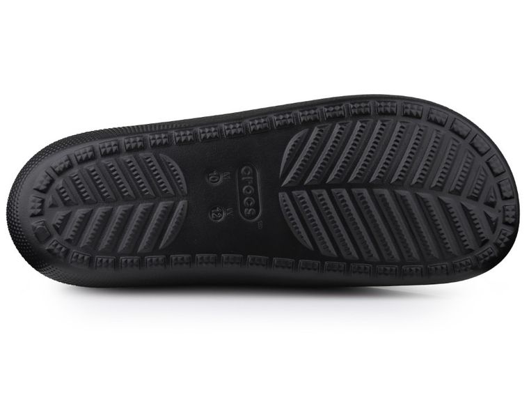 Klapki męskie, czarne, Crocs Classic Slide V2