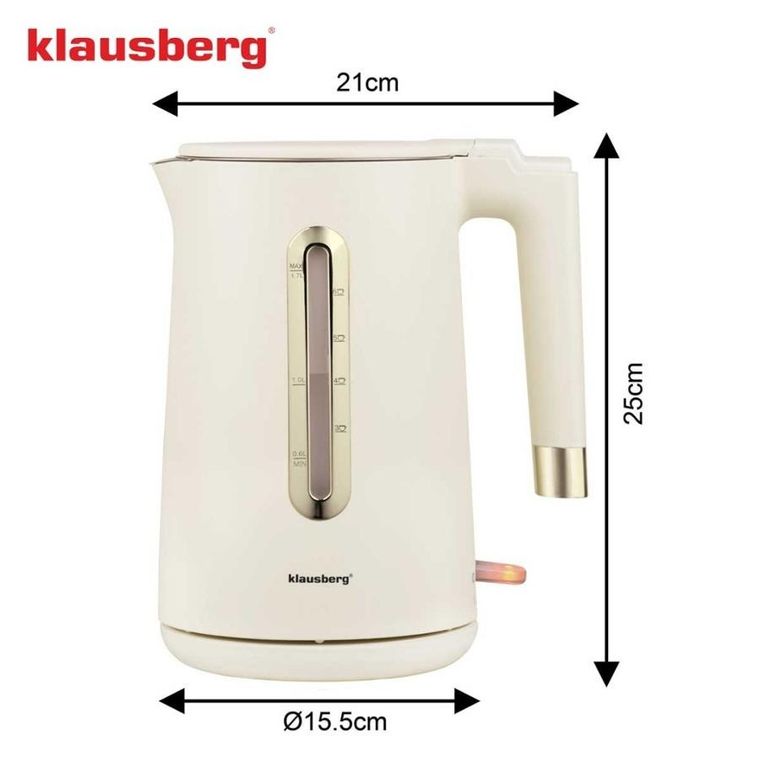 Klausberg, czajnik elektryczny, 1,7l, KB-9004